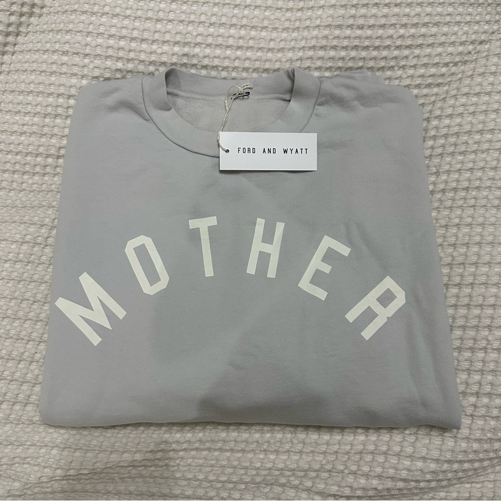 Gray Women's Crew Neck Sweater